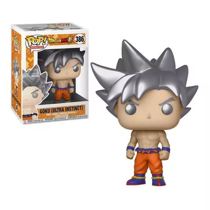 Funko POP! Animation: DBS - Goku Ultra Instinto - Dragon Ball Super - Figuras Miniaturas Coleccionables Para Exhibición - Idea De Regalo - Mercancía Oficial - Juguetes Para Niños Y Adultos - MR POPYE - 1