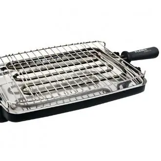 Barbacoa Eléctrica Flama 421FL 2400W 34x29 - Plancha y Parrillas - 1