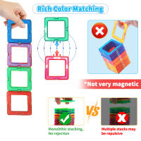 Bloques De Construcción Magnéticos STEM Grandes 30/100pcs Juguetes Educativos Para Aprendizaje DIY Regalo De Cumpleaños Navidad Y Año Nuevo Para Niños De 4-6 Años - details 3