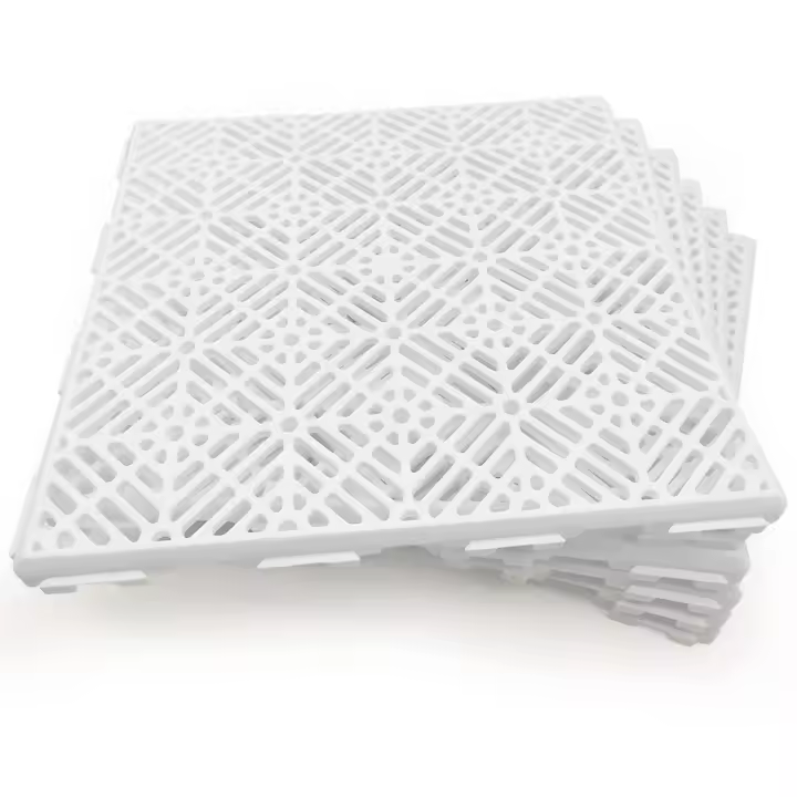 Pack 12 losetas autoventiladas para suelos (1m² aprox.) - Piscinas, jardín, terrazas, vestuarios, duchas, campings, trasteros, perreras... Medidas: 30x30x1,5cm - ANTIHUMEDADES - 1