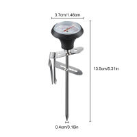 Termómetro De Acero Inoxidable Para Espuma De Leche Y Café Cappuccino Chocolate 0℃~100℃/32℉~212℉ Monitor De Temperatura Para Alimentos - details 7