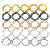 Aceros Alianza Abierta Alrededor De 10pcs Anillo Circular Hebilla De Luggage Hebilla Circular Colgante Para Luggage Anillo De Luggage De Aleación De Metal - details 6
