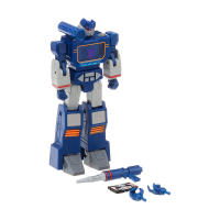 Figura De Acción De Transformadores G2 Optimus Prime Megatron Soundwave Serie Roja Juguete Para Niños Modelo De Robot Auténtico - details 30