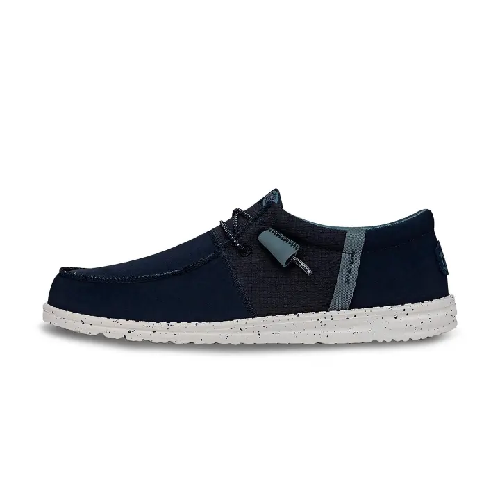 Hey Dude hombre mocasines Wally Tri Nylon Trailhead navy - 1