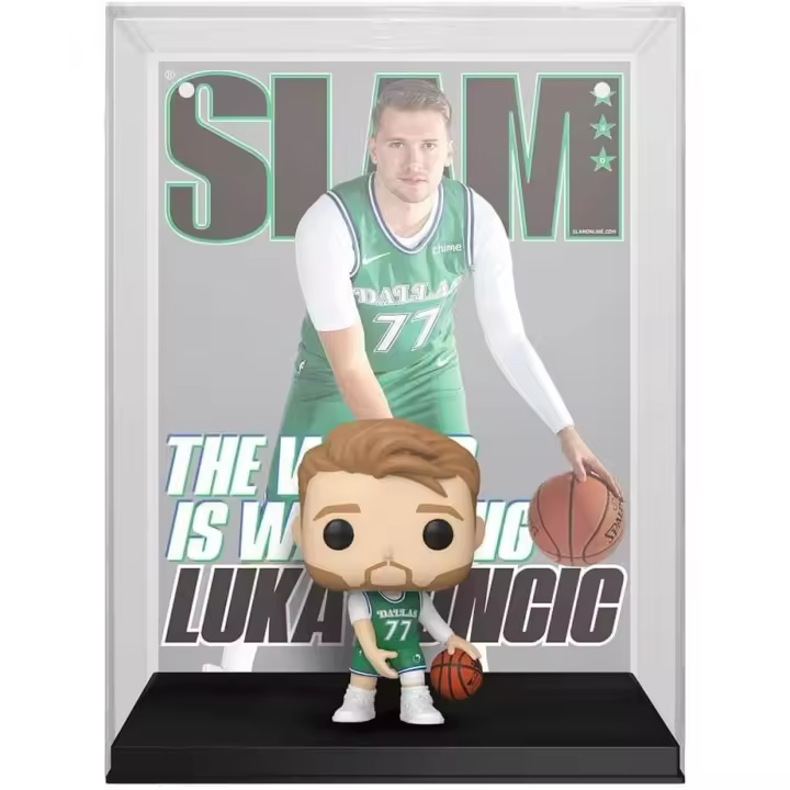 Funko Pop! NBA Cover: Slam - Luka Doncic - Figura de Vinilo Coleccionable - Idea de Regalo- Mercancia Oficial - Juguetes para Niños y Adultos - Muñeco para Coleccionistas y Exposición - 1