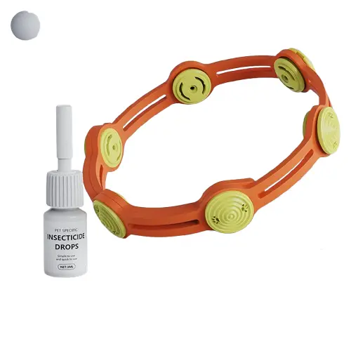 Collar antipulgas y garrapatas de origen vegetal para gatos pequeños, medianos y grandes, con una duración de 8 meses. - 1