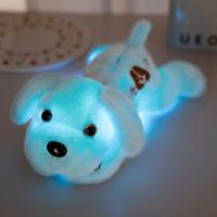 Muñeco De Peluche Luminoso Para Perro Cartoon Suave Y Antiestrés Decoración De Hogar Regalo Para Niños Juguetes Para Fiesta Cumpleaños - details 6