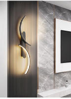 Lámpara De Pared Minimalista LED En Forma De C Moderna Para Decoración De Hogar Iluminación Perfecta Para Sala De Estar Dormitorio Pasillo Oficina - details 8