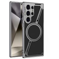 Funda De Cuero Electroplated Para Carga Inalámbrica Con Imán Para Samsung Galaxy S25 S24 S23 Ultra Protectora Y Antisuciedad - details 12