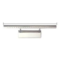 Lámpara De Pared LED Para Baño Espejo Blanco Cálido / Blanco Lavabo Luz De Aluminio Y Acero Inoxidable Moderna Instalación En Pared - details 0