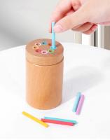 Juguetes Educativos Montessori De Madera Para Niños Juego De Alineación De Colores Y Sorting Con Palos Para El Desarrollo De Las Habilidades Motoras Finas Y Matemáticas - details 10