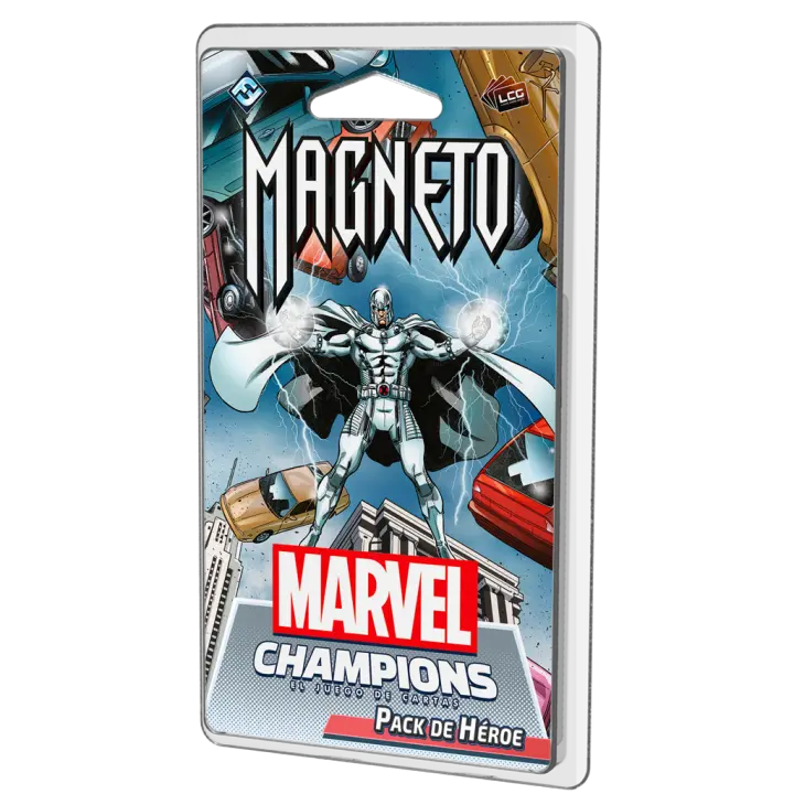 Magneto pack de heroe Marvel Champions en Castellano editado por Fantasy Flight Games - 1