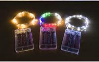 Luces De Navidad LED Con Cobre Y Batería Para Decoración De Fiesta Y Boda Lámpara De Hadas Impermeable De Distintas Longitudes - details 2
