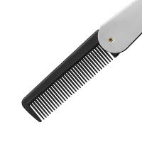 Peine Plegable Portátil Para Hombres Y Mujeres Estilo De Pelo Y Barba Peine De Bolsillo Material a Uso Diario Para Cabello Y Cara - details 0