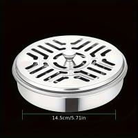 Portaencensas Para El Hogar Con Tapa 1PC Soporte Para Incienso Y Mosquitero Para Exteriores Uso En Sala De Estar Y Dormitorio - details 3