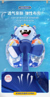 Swimbobo - Anillo de natación para bebé, inflable, color azul y verde, diseño de monstruo, para niños, con bolsa de red transpirable - details 8