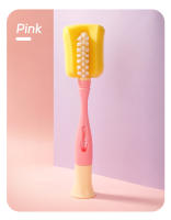 Nueva Diseño 2023 Limpieza De Botella De Bebé Con Esponja De Nylon Set De Cepillo Para Tetina Y Limpieza De Botella Herramientas 2 En 1 Color Azul/Gris Rosa - details 9