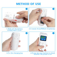 Estimulador Muscular Tens Con 12 Modos Masajeador Eléctrico EMS Acupuntura Terapia Digital Para Adelgazamiento Máquina De Electroestimulación - details 5