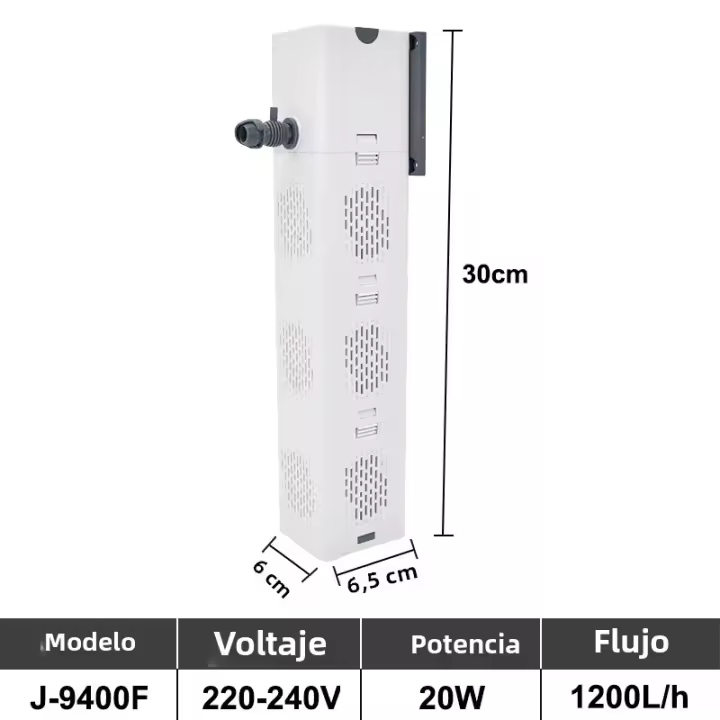 Bomba De Oxygenación Silenciosa Para Acuario Interior Submersible Aerator De Agua Con Generador De Ondas 220V Para Tanque De Peces - 1