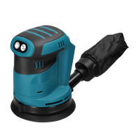Máquina De Pulir Y Mezclar Brillo De Metal Y Madera 125mm 90W Motor Sin Escobillas Sándwich Orbital Cero Cable Para Automóviles Y DIY En Casa - details 0