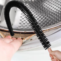 Cepillo De Limpieza Multipropósito Flexible Lint Remover Para Lavadora Secadora Cocina Radiador Herramienta De Limpieza De Suelo Y Baño Material De Nylon - details 0