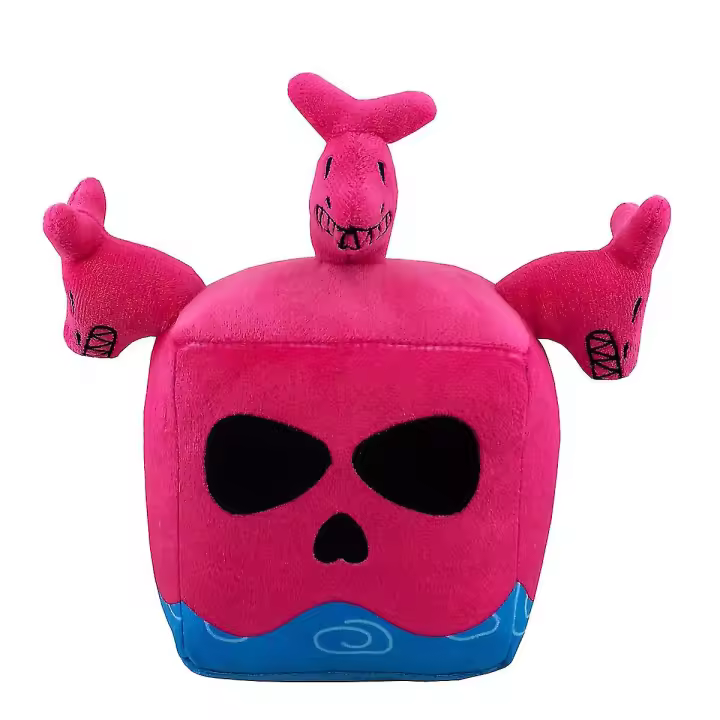Juego de Plush DE LA Caja de Leopardo de frutas del juego de frutas Blox Muñeca de Caja Morada [HK] - 1