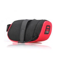 Bolsa Trasera Para Bicicleta B-Soul MTB Road Gran Capacidad Duradera Bolsa De Sillín Para Ciclismo Al Aire Libre - details 4
