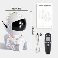 Proyector De Astronauta LED Luz De Noche Galaxia Estrella Cielo Atmosfera Decoración De Escritorio Habitación Hogar - details 6