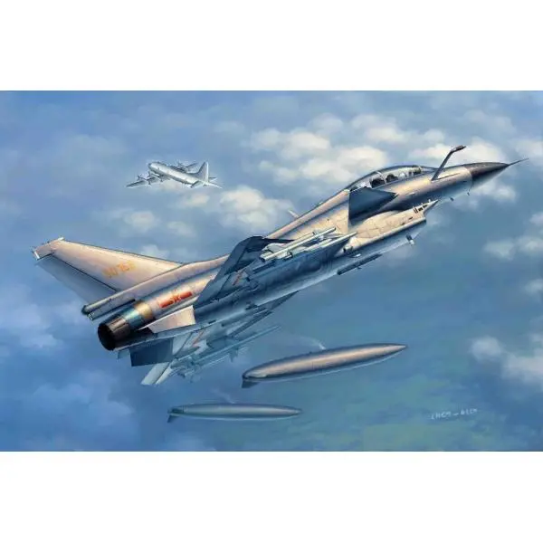 TROMPETER 02842 PLAAF J-10S VIGOROUS DRAGON 1/48 - 1