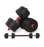 Mancuernas Ajustables Fitness Musculación Gimnasio Plásticas 10-20kg - details 0