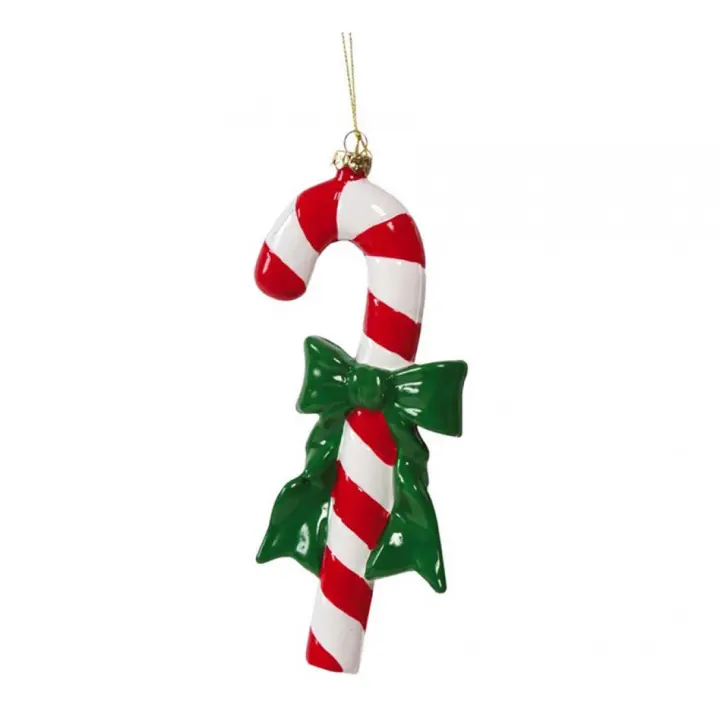 Guirma Colgante Bastón Navideño de 18 cms - 1