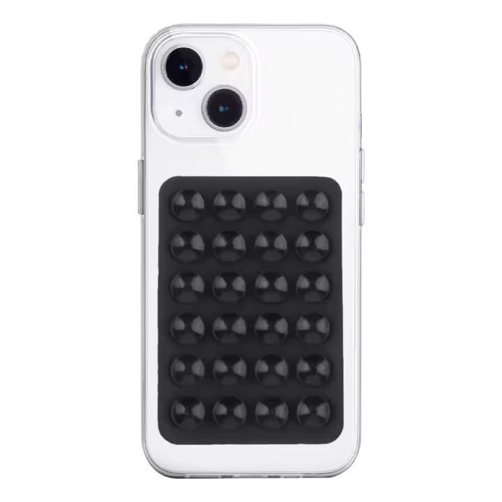 Soporte De Silicona De Color Caramelo Para Teléfono Móvil Con Aspiración Antideslizante Soporte De Mano Para Auto Para Auto Y Videos De Selfies - 1