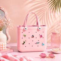 Bolso de playa EVA verano, bolsas de compras tipo tote, bolsa de viaje impermeable, bolso de hombro grande con almacenamiento. - details 8