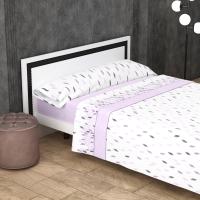 Sábanas de Coralina Térmicas Invierno Doble Perchado 200grs Milka Malva - 190/200cm + 30cm - Confort Antiestrés - Mercatienda.es - details 0