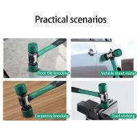 Martillo De Goma Multifuncional Para Azulejos Cerámicos Martillo De Cuero Suave Herramienta Profesional Para Obreros De La Construcción - details 9