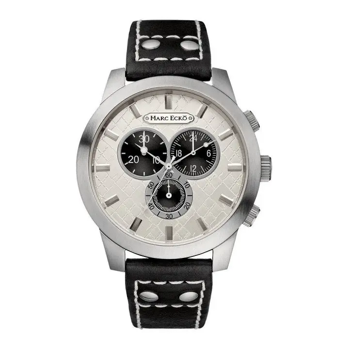 Marc Ecko Reloj Cronógrafo para Hombre de Cuarzo con Correa en Cuero E14539G1 - 1