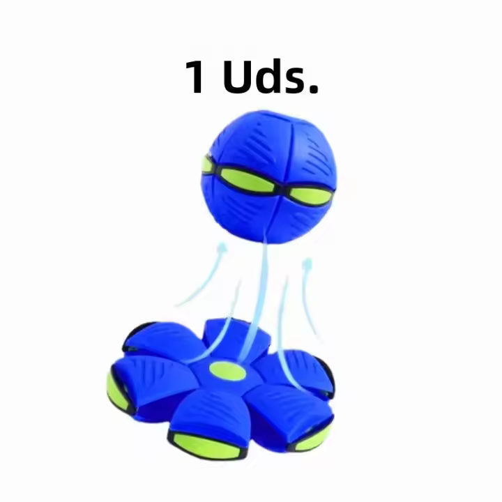 Juguete De Diversion Para Perros Al Aire Libre Bola UFO Mágica De Deformación Bouncing Sin Luz LED Juguete Para Perros Descompresión Regalo - 1