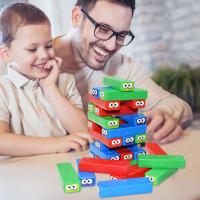 Juego De Torre De Pila Interesante Para Niños Bloques De Construcción Coloridos Juego Familiar De Fiesta Regalos Para Niños Edad Recomendada 3-6Años - details 7