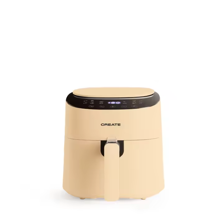 CREATE - Freidora sin aceite 3.5L- 8 programas, Acero Inoxidable, 220°C - AIR FRYER PRO COMPACT - 1