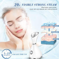 Máquina De Humo Iónico Nano Para Rostro Para Mujeres Belleza Facial Españo Electrónico Profesional Spa Mist Limpieza Profunda - details 5