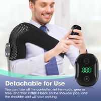 Masajeador magnético deslizante para articulaciones de hombros, dispositivo de terapia de masaje vibratorio con calor para hombros (2025) - details 26