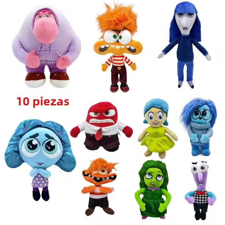 Juguetes De Peluche De Personajes De Dibujos Animados Para Niños Bing Bong 21-26cm Interior Y Exterior Material De Plush - 1