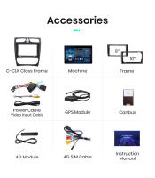 Junsun-autorradio X7 PRO 2K con Android para coche reproductor Multimedia inalámbrico con CarPlay 11.5 pulgadas para Mercedes Benz C Class CLK Class W203 W209 S203 A209 2000 2001 2002 2003 2004 2005 - details 31