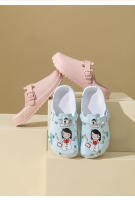 Zapatos Quirúrgicos Para Hombres Y Mujeres Zapatos Protectores Transpirables Para Doctores Enfermeras Y Uso Laboratorio Sandalias Planas Con Suela De EVA - details 3