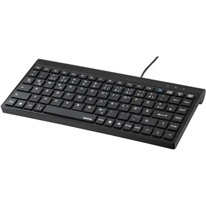 Hama SL720 Slimline Teclado Español Mini con Cable - 1