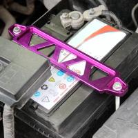 Soporte De Batería Para Coche Práctico Soporte De Atadura Para Batería De Automóvil Montaje De Aluminio Resistente Para Seguridad Vial - details 6
