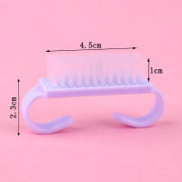50Pcs Limpieza De Uñas Con Cepillo Plástico Herramientas De Arte De Uñas Y Pelos Suaves Para Manicura Y Pedicura Pack De Colores - details 1