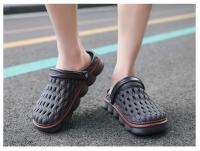 Sandalias De Hombre Para Verano Clogs Confortables Para El Hogar Y Jardín Antideslizantes Suave Bajo La Plantilla Talla Grande 46 47 - details 29