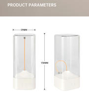 Lámpara De Ambiente LED Sin Cable Para Decoración De Habitaciones Iluminación De Escritorio Recargable Por USB Luz Nocturna Magnética Suave Para Dormitorio - details 13