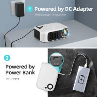 Proyector Portátil AUN A2000 LED Para Cine En Casa Soporte 1080P Full HD Mini Cine Smart TV Proyector De Películas Con Altavoz Integrado - details 7